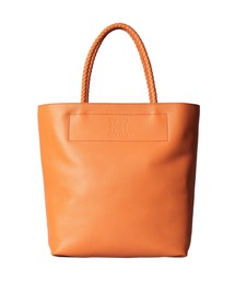 オレンジ レザー 編み込み バッグ 新品】HEREU “FRUITA” メッシュレザーバッグ オレンジ - メルカリ