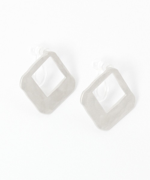 安い スクエアプレートオメガイヤリング 人気ブランド Mjcbron Fr