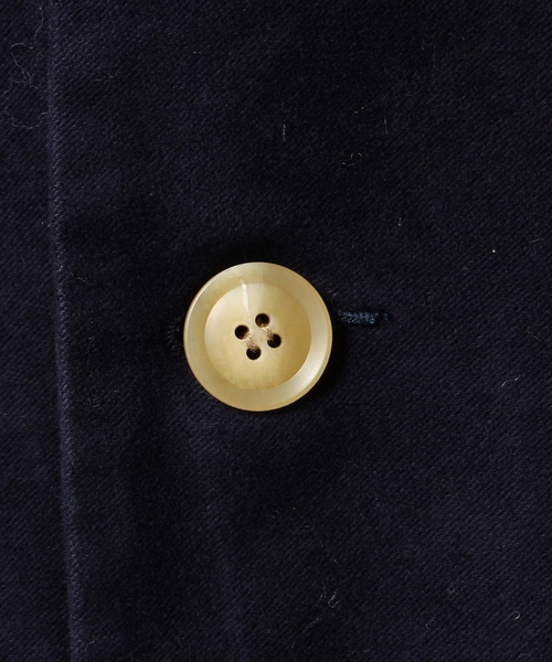 BEAUTY&YOUTH UNITED ARROWS（ビューティーアンドユースユナイテッドアローズ）の「BYBC DANTON モールスキンロングコート◆（その他アウター・レディース・ベージュ/ネイビー・34）」の3枚目の写真