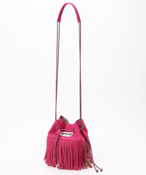 FREAK'S STORE(フリークスストア)の「OUTDOOR PRODUCTS × FREAK'S STORE/アウトドアプロダクツ 別注ミニフリンジショルダーバッグ(ショルダーバッグ・レディース・ベージュ/ピンク/ブラック・ONE SIZE)」の15枚目の写真