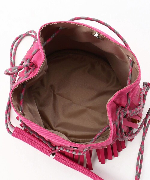 FREAK'S STORE(フリークスストア)の「OUTDOOR PRODUCTS × FREAK'S STORE/アウトドアプロダクツ 別注ミニフリンジショルダーバッグ(ショルダーバッグ・レディース・ベージュ/ピンク/ブラック・ONE SIZE)」の21枚目の写真