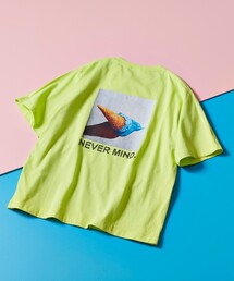 tk.TAKEO KIKUCHI | ICE CREAM PHOTOバックプリントTシャツ（ユニセックスアイテム）(Tシャツ/カットソー)