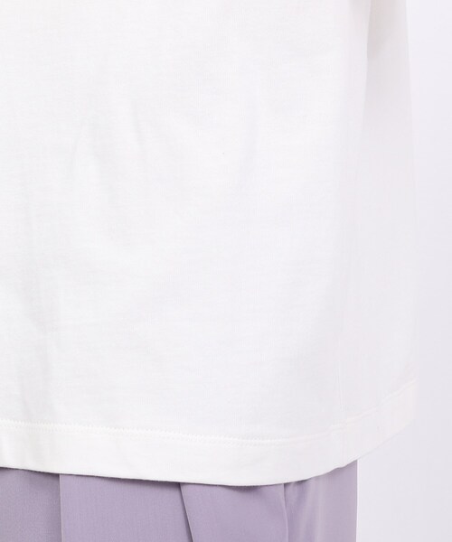 tk.TAKEO KIKUCHI（ティーケータケオキクチ）の「◆ICE CREAM PHOTOバックプリントTシャツ（ユニセックスアイテム）（Tシャツ/カットソー・メンズ・ホワイト/ライトブルー/ブラック/レモンイエロー/ライトグリーン系・01/02/03）」の15枚目の写真