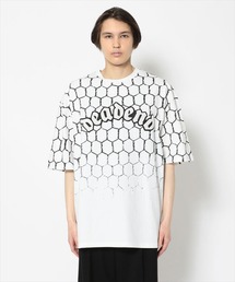 DANKE SCHON（ダンケシェーン）の「DankeSchon/ダンケシェーン/フェンスプリントTシャツ（Tシャツ/カットソー・メンズ）」