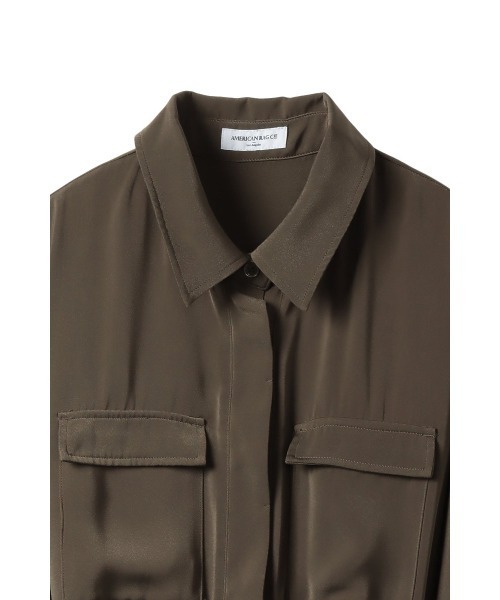 AMERICAN RAG CIE（アメリカンラグシー）の「サテンオールインワン（つなぎ/オールインワン・レディース・カーキ/グレイッシュベージュ・FREE）」の14枚目の写真