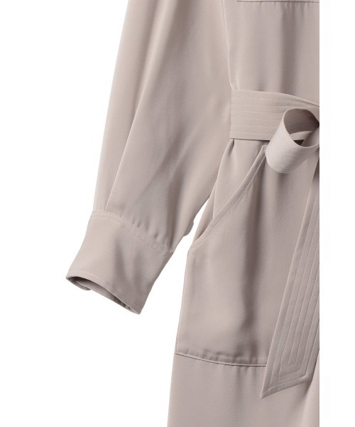 AMERICAN RAG CIE（アメリカンラグシー）の「サテンオールインワン（つなぎ/オールインワン・レディース・カーキ/グレイッシュベージュ・FREE）」の19枚目の写真