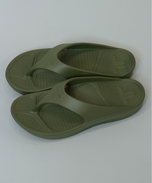 TELIC（テリック）の「TELIC-FLIPFLOP/テリック フリップフロップ サンダル（サンダル・メンズ・ホワイト/ブラック/カーキ・M/L/XL）」の3枚目の写真
