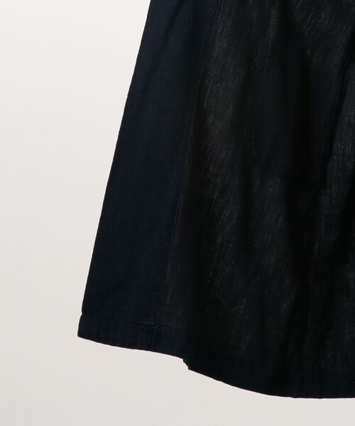 Plantation(プランテーション)の「カラーBizenツイル / コート / L-line(チェスターコート・レディース・ライトブルー/ネイビー/オフホワイト/イエロー・02)」の7枚目の写真