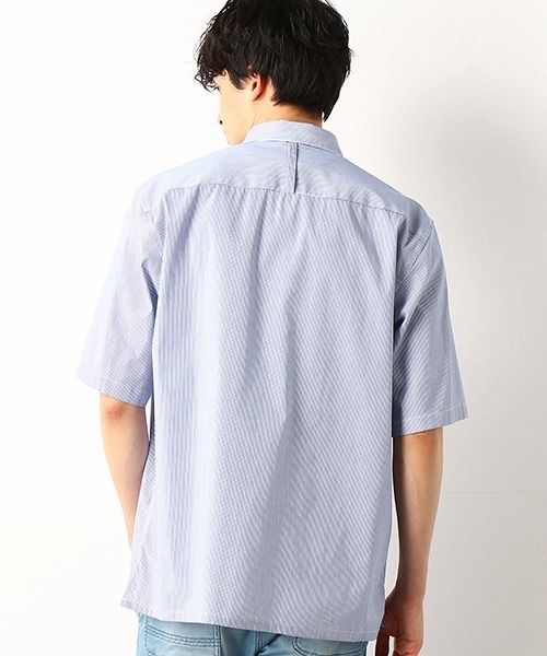 COMME　CA COMMUNE（コムサコミューン）の「アーガイルシャツ（シャツ/ブラウス・メンズ・ベージュ/ネイビー/サックスブルー・MEDIUM/LARGE）」の17枚目の写真