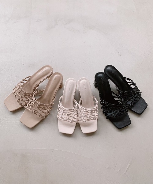 IENA MICHEL VIVIEN レザーメッシュ サンダル　新品95700円 IENA MICHEL VIVIEN レザーメッシュ サンダル 新品95700円