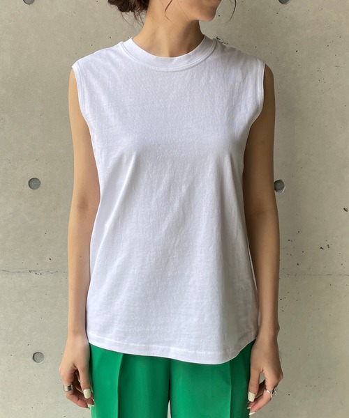 CAPRICIEUX LE'MAGE（カプリシューレマージュ）の「パフスリーブSET Tシャツ（Tシャツ/カットソー・レディース・ホワイト/ブラック・FREE）」の17枚目の写真