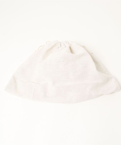 prose verse（プロズヴェール）の「手編みマクラメバッグ（トートバッグ・レディース・アイボリー/ブラック・ﾌﾘ-）」の4枚目の写真