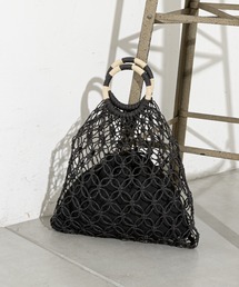 prose verse | 手編みマクラメバッグ(トートバッグ)