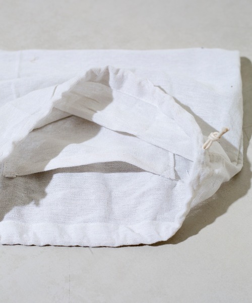 prose verse（プロズヴェール）の「手編みマクラメバッグ（トートバッグ・レディース・アイボリー/ブラック・ﾌﾘ-）」の20枚目の写真