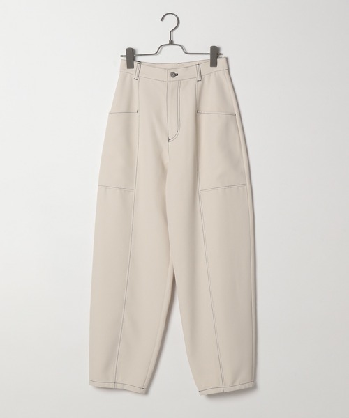 PAGEBOY（ページボーイ）の「【CORE】スティッチペインターパンツ（その他パンツ・レディース・ブラック/アイボリー・SMALL/MEDIUM）」の12枚目の写真