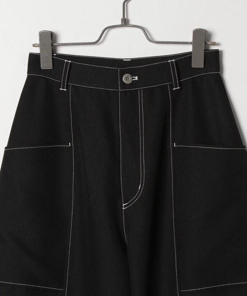 PAGEBOY（ページボーイ）の「【CORE】スティッチペインターパンツ（その他パンツ・レディース・ブラック/アイボリー・SMALL/MEDIUM）」の15枚目の写真