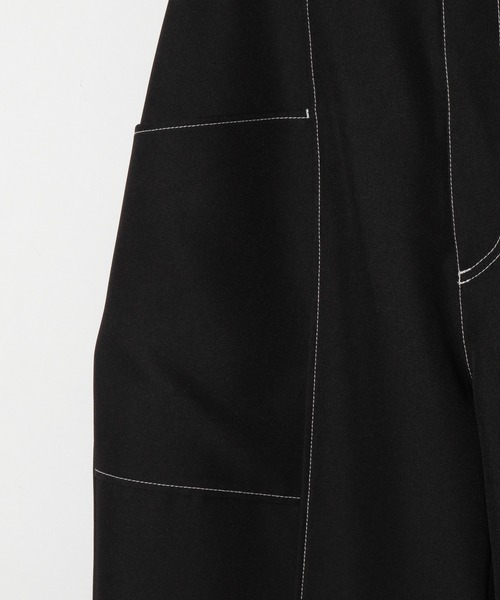 PAGEBOY（ページボーイ）の「【CORE】スティッチペインターパンツ（その他パンツ・レディース・ブラック/アイボリー・SMALL/MEDIUM）」の16枚目の写真