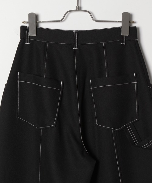 PAGEBOY（ページボーイ）の「【CORE】スティッチペインターパンツ（その他パンツ・レディース・ブラック/アイボリー・SMALL/MEDIUM）」の20枚目の写真