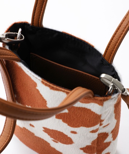 X-girl（エックスガール）の「2WAY MINI SHOULDER BAG（ショルダーバッグ・レディース・ホワイト/ブラック/ベージュ・ONE SIZE）」の11枚目の写真