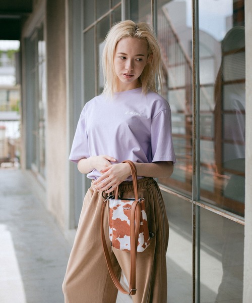 X-girl（エックスガール）の「2WAY MINI SHOULDER BAG（ショルダーバッグ・レディース・ホワイト/ブラック/ベージュ・ONE SIZE）」の12枚目の写真