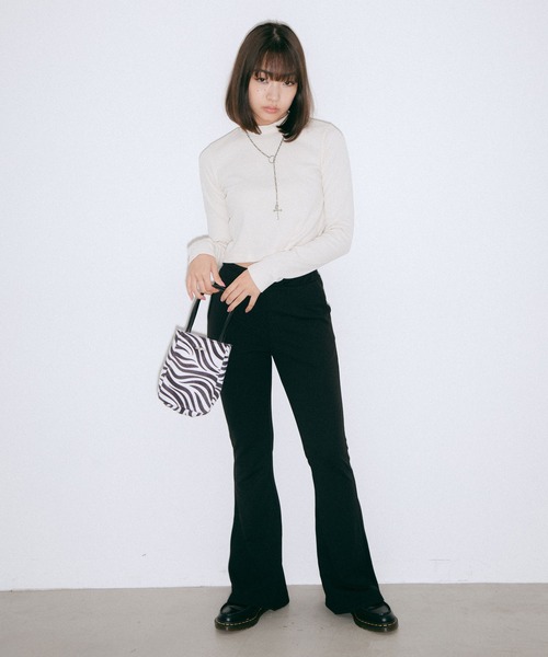 X-girl（エックスガール）の「2WAY MINI SHOULDER BAG（ショルダーバッグ・レディース・ホワイト/ブラック/ベージュ・ONE SIZE）」の16枚目の写真