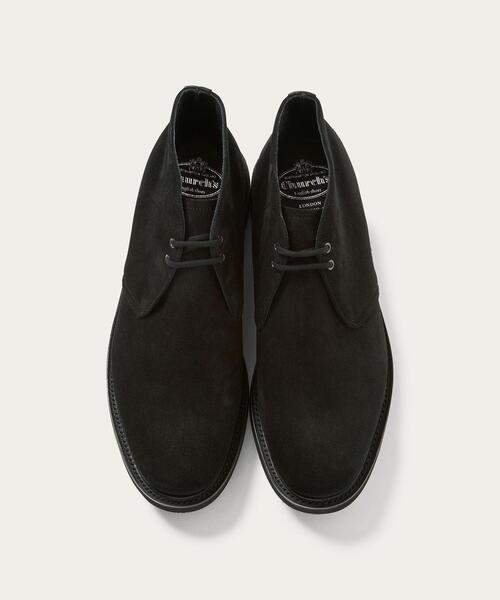 Church's（チャーチ）の「【別注】＜Church's（チャーチ）＞ RYDER スエード/ブーツ†（ブーツ・メンズ・ブラック・6/8/8h/7/9/7h/6h）」の5枚目の写真