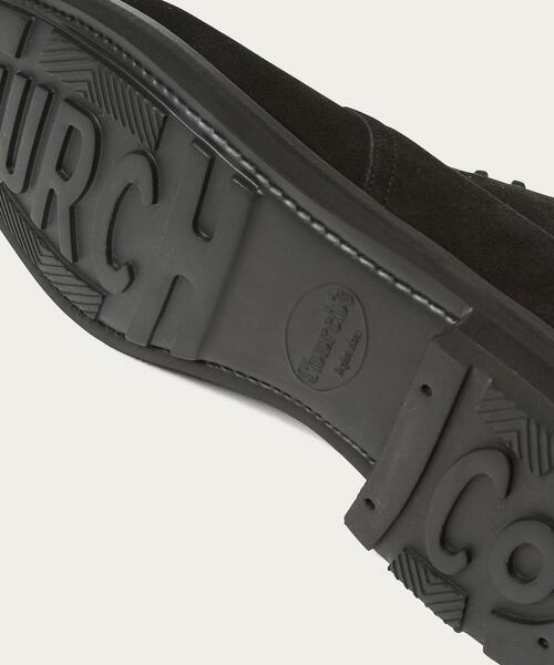 Church's（チャーチ）の「【別注】＜Church's（チャーチ）＞ RYDER スエード/ブーツ†（ブーツ・メンズ・ブラック・6/8/8h/7/9/7h/6h）」の6枚目の写真