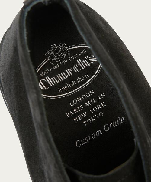 Church's（チャーチ）の「【別注】＜Church's（チャーチ）＞ RYDER スエード/ブーツ†（ブーツ・メンズ・ブラック・6/8/8h/7/9/7h/6h）」の2枚目の写真