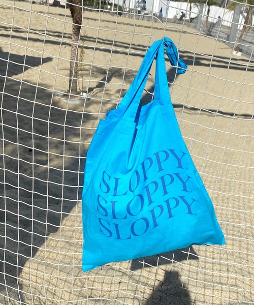 WHO'S WHO gallery（フーズフーギャラリー）の「【SLOPPY/スロッピー】トートBAG（トートバッグ・レディース・オレンジ/サックスブルー/グリーン/レモンイエロー/ライム/ピンク/ネイビー/ブラック/パープル・FREE）」の6枚目の写真