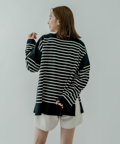 ✨極美品✨ blurhmsROOTSTOCK バスクボーダーT サイズ3 ✨極美品✨ blurhmsROOTSTOCK バスクボーダーT サイズ3