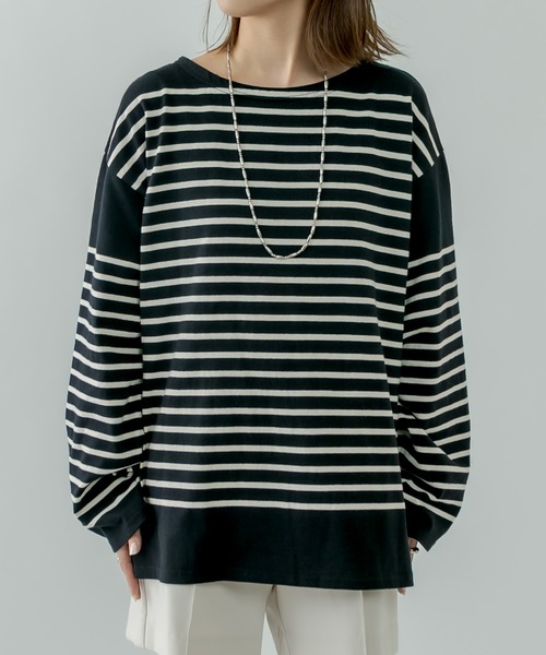 専用です★バスクボーダー カットソー他。 tシャツ バスクボーダー カットソー レディース : ZOZOTOWN