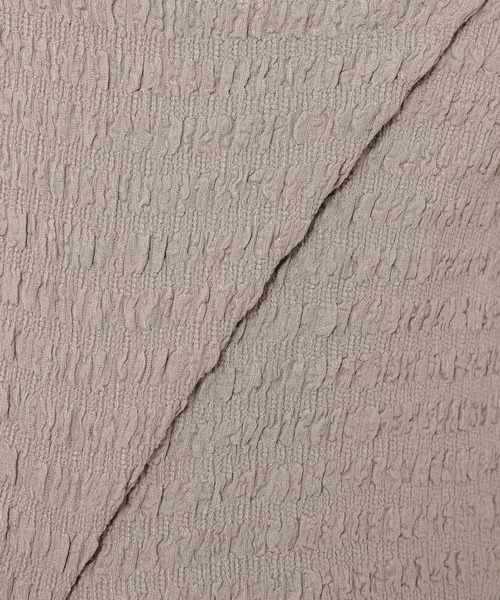 mysty woman（ミスティウーマン）の「シアキャンディスリーブ2WAYプルオーバー 218378（シャツ/ブラウス・レディース・オフホワイト/ブラック/ベージュ・FREE）」の7枚目の写真