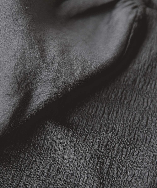 mysty woman（ミスティウーマン）の「シアキャンディスリーブ2WAYプルオーバー 218378（シャツ/ブラウス・レディース・オフホワイト/ブラック/ベージュ・FREE）」の20枚目の写真