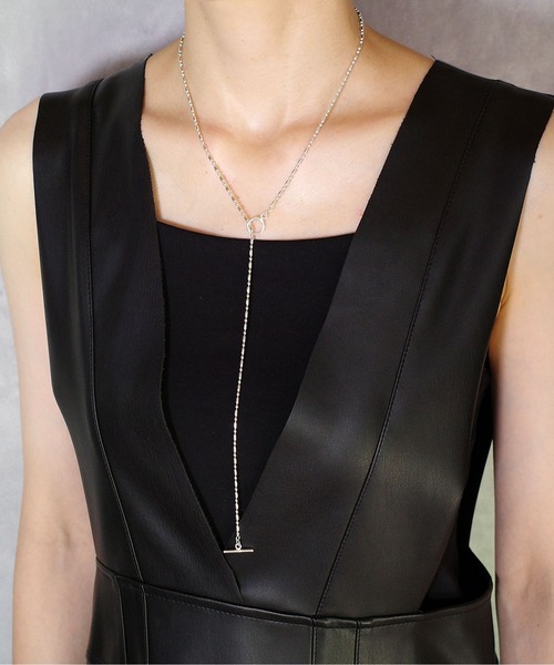 ISOLATION（アイソレーション）の「【ISOLATION / アイソレーション】Silver925 Rain Chain Necklace /レインチェーンネックレス（ネックレス・レディース・シルバー・60cm）」の10枚目の写真