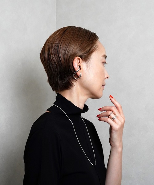 ISOLATION（アイソレーション）の「【ISOLATION / アイソレーション】Silver925 Rain Chain Necklace /レインチェーンネックレス（ネックレス・レディース・シルバー・60cm）」の16枚目の写真