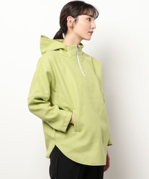 フェイクウールルーズシルエットパーカー