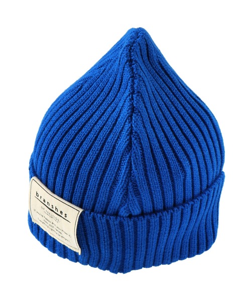 BRANSHES（ブランシェス）の「シンプルニット帽（ニットキャップ/ビーニー・キッズ・ブラック/グレー/レッド/ブルー/マスタード・S/L/M）」の19枚目の写真