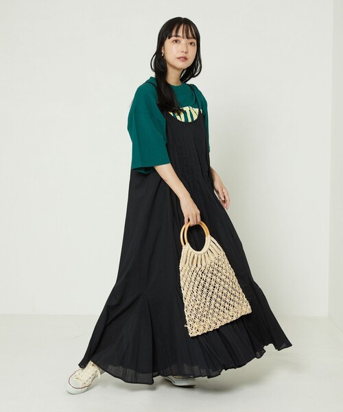 ワンピース Freaksマチ切替タックキャミワンピース ワンピース Freaks Store フリークスストア のファッション