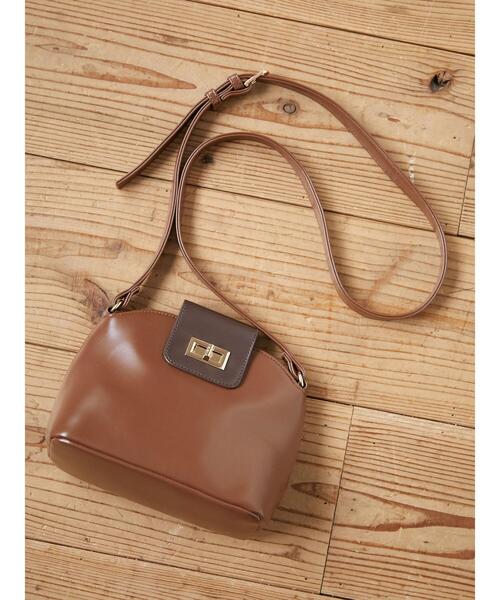 Green　Parks（グリーンパークス）の「・ヒネリカナグスクエアショルダー＊（トートバッグ・レディース・ベージュ/パイソン/ブラウン・FREE）」の11枚目の写真