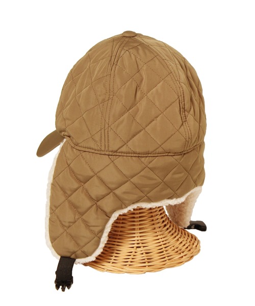 14+（イチヨンプラス）の「キルティングボアキャップ（キャップ・レディース・ベージュ/オリーブ/ブラック・FREE）」の12枚目の写真