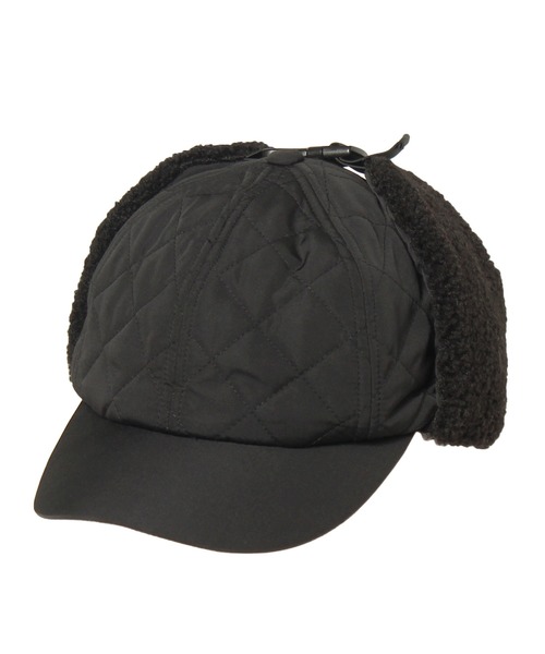 14+（イチヨンプラス）の「キルティングボアキャップ（キャップ・レディース・ベージュ/オリーブ/ブラック・FREE）」の4枚目の写真