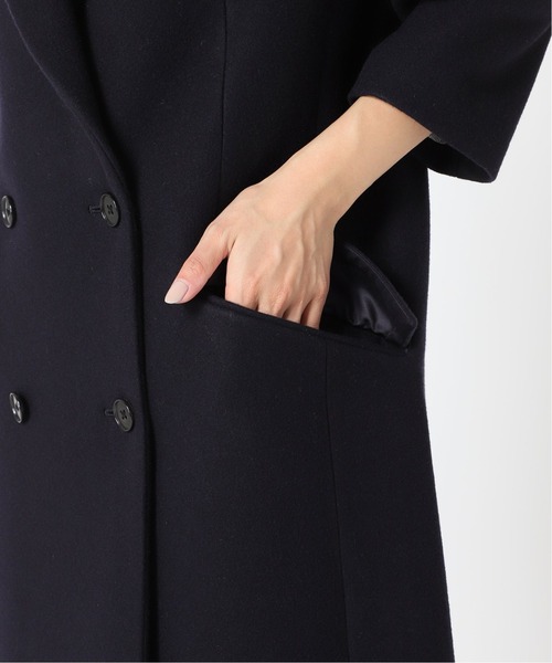 希少♡ジャーナルスタンダードレサージュ ウール ロングダブルチェスターコート journal standard L'essage（ジャーナルスタンダードレサージュ
