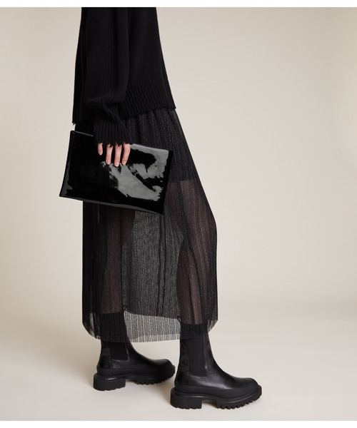 ALLSAINTS(オールセインツ)の「BETTINA CLUTCH | BETTINA クラッチ(クラッチバッグ・レディース・ブラック系・ONE SIZE)」の6枚目の写真