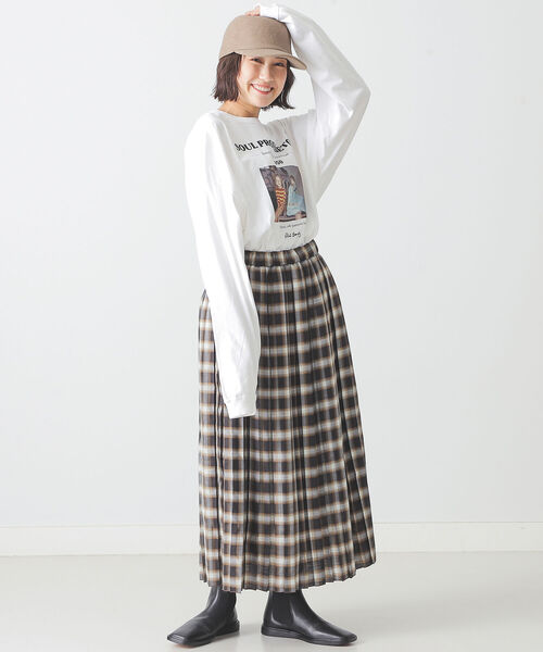 BEAMS LIGHTS(ビームスライツ)の「BEAMS LIGHTS / ウール キャップ(キャップ・レディース・ブラック/ベージュ/ネイビー・ONE SIZE)」の12枚目の写真