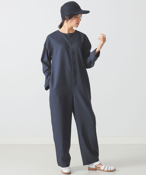 BEAMS LIGHTS(ビームスライツ)の「BEAMS LIGHTS / ウール キャップ(キャップ・レディース・ブラック/ベージュ/ネイビー・ONE SIZE)」の6枚目の写真
