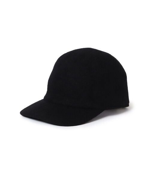 BEAMS LIGHTS(ビームスライツ)の「BEAMS LIGHTS / ウール キャップ(キャップ・レディース・ブラック/ベージュ/ネイビー・ONE SIZE)」の4枚目の写真