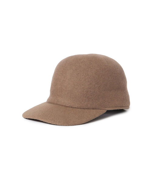BEAMS LIGHTS(ビームスライツ)の「BEAMS LIGHTS / ウール キャップ(キャップ・レディース・ブラック/ベージュ/ネイビー・ONE SIZE)」の5枚目の写真