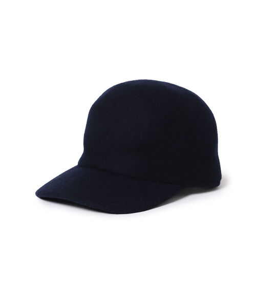 BEAMS LIGHTS(ビームスライツ)の「BEAMS LIGHTS / ウール キャップ(キャップ・レディース・ブラック/ベージュ/ネイビー・ONE SIZE)」の10枚目の写真