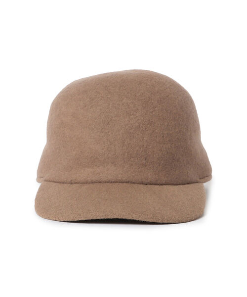 BEAMS LIGHTS(ビームスライツ)の「BEAMS LIGHTS / ウール キャップ(キャップ・レディース・ブラック/ベージュ/ネイビー・ONE SIZE)」の14枚目の写真