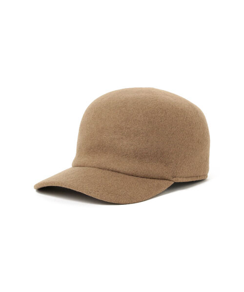 BEAMS LIGHTS(ビームスライツ)の「BEAMS LIGHTS / ウール キャップ(キャップ・レディース・ブラック/ベージュ/ネイビー・ONE SIZE)」の18枚目の写真